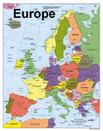 Map of Europe