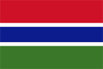 National flag of Gambia